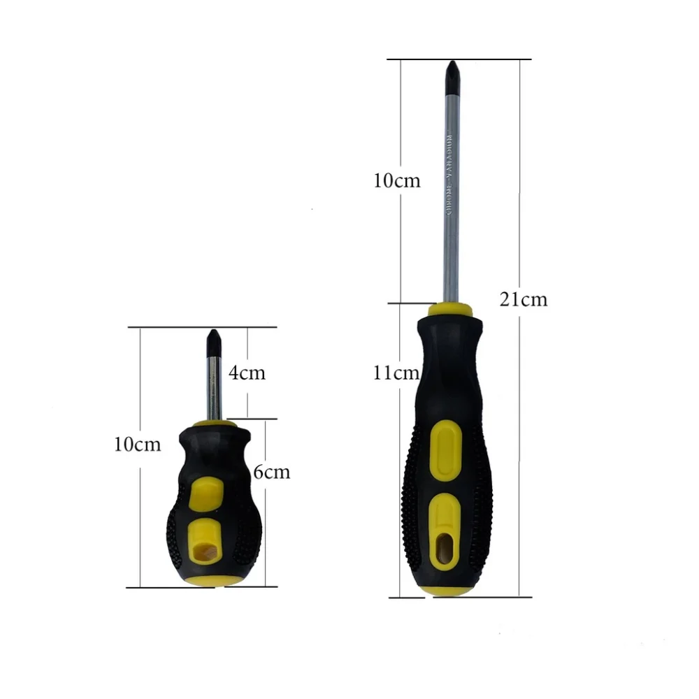 Xugel 6PCS Magnetic Screwdriver Set Professional Precision Screwdrivers Magnetic Tip Repair Tool Kit for Electronics Phone Computer Watch Repair Ready Stock Malaysia