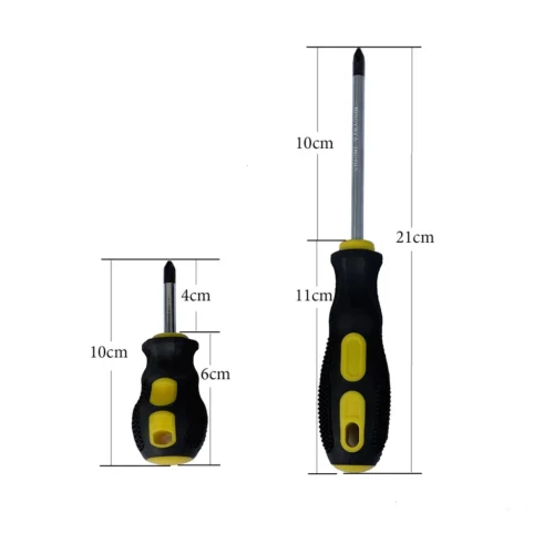 Xugel 6PCS Magnetic Screwdriver Set Professional Precision Screwdrivers Magnetic Tip Repair Tool Kit for Electronics Phone Computer Watch Repair Ready Stock Malaysia