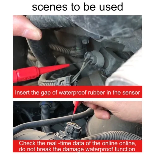 30V Multimeter Test Extension Back Piercing Tip Probes Automotive Diagnostic Tool Wire Piercing Probes Set Precision Electrical Testing Leads Universal Ready Stock Malaysia