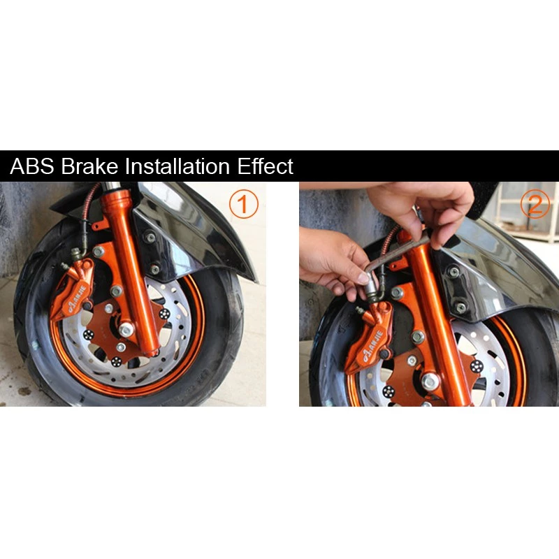 Motorcycle Scooter ABS Anti-Lock Brake System Disc Hardware Electric Accessory Universal ABS Brake Sensor Ring Wheel Speed Control System Upgrade Ready Stock Malaysia