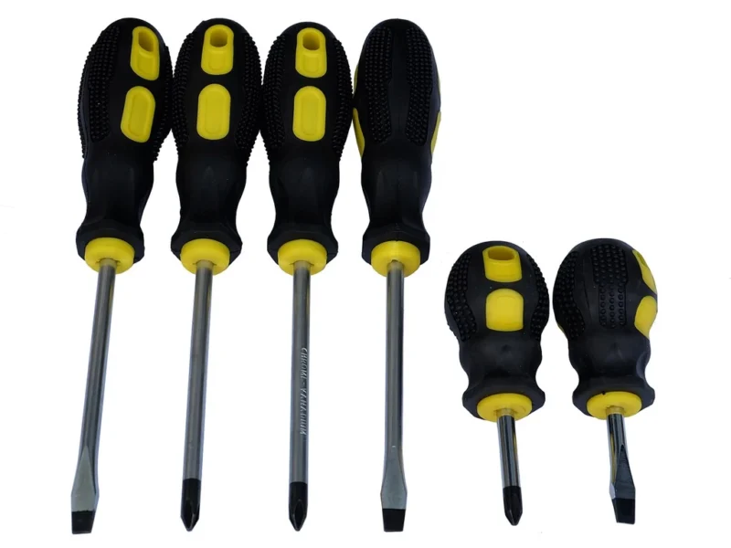 Xugel 6PCS Magnetic Screwdriver Set Professional Precision Screwdrivers Magnetic Tip Repair Tool Kit for Electronics Phone Computer Watch Repair Ready Stock Malaysia