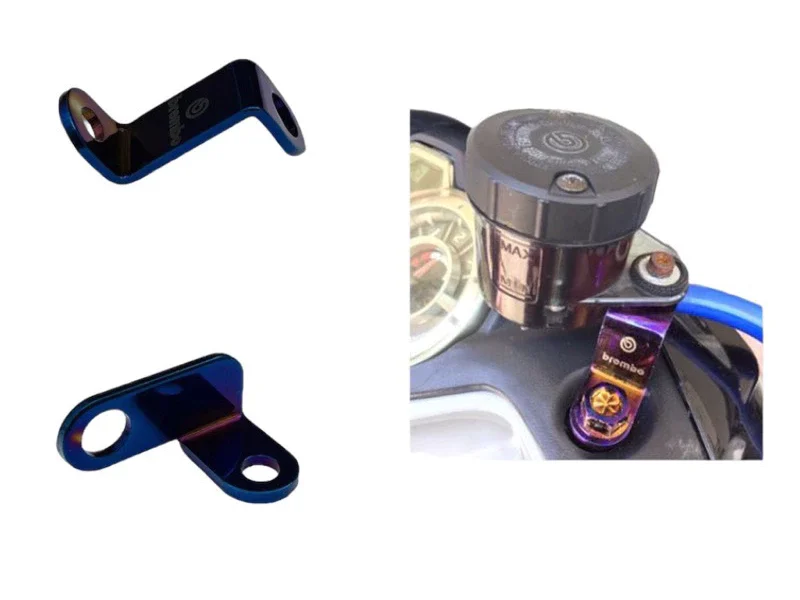 Motorcycle Brake Pump Bottle Universal Brake Fluid Reservoir Master Cylinder Oil Tank Cup Scooter Motorbike Hydraulic Brake System Replacement Ready Stock Malaysia