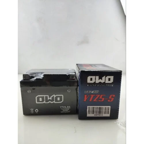 KAGE Yuasa EKS OWO YTZ5S YTZ7S Motorcycle Battery Replacement for RS150 High Performance