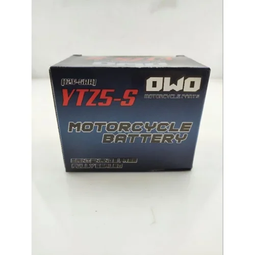 KAGE Yuasa EKS OWO YTZ5S YTZ7S Motorcycle Battery Replacement for RS150 High Performance