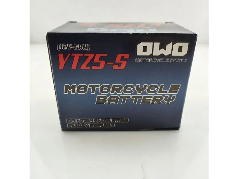 KAGE Yuasa EKS OWO YTZ5S YTZ7S Motorcycle Battery Replacement for RS150 High Performance