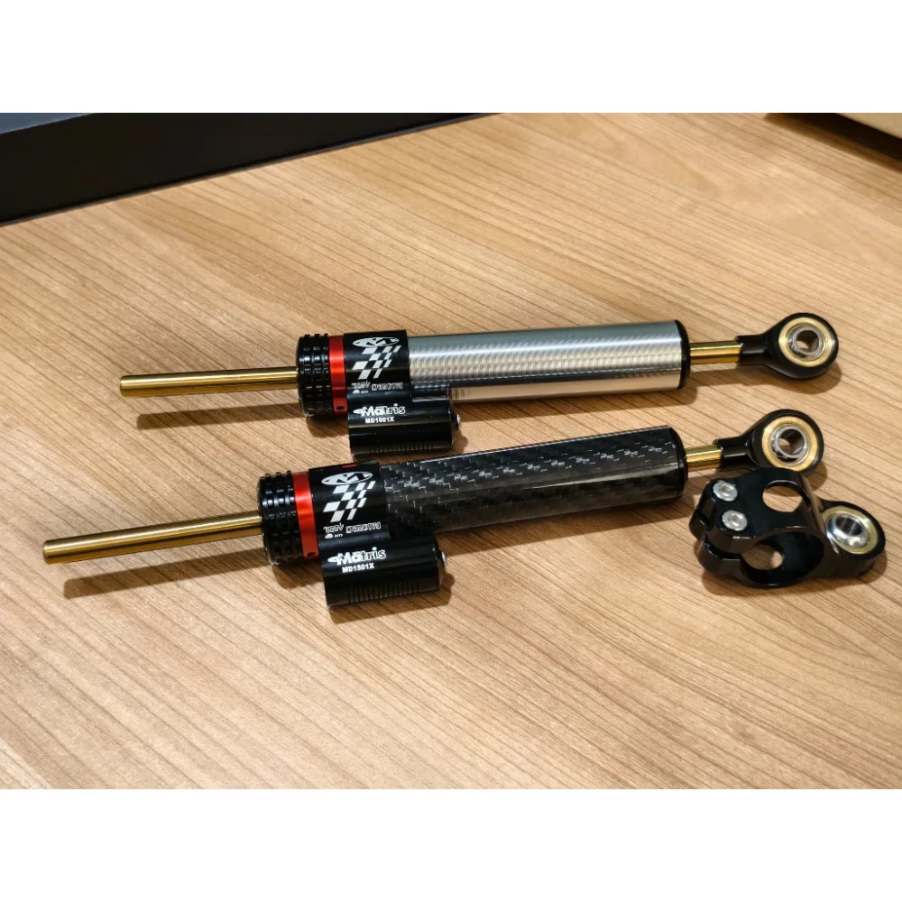 MATRIS Steering Damper Motorcycle Stabilizer Steering Shock Absorber Compatible Y15ZR Y16 LC135 RS150 RSX150 Adjustable Handlebar Damper High Performance Ready Stock Malaysia
