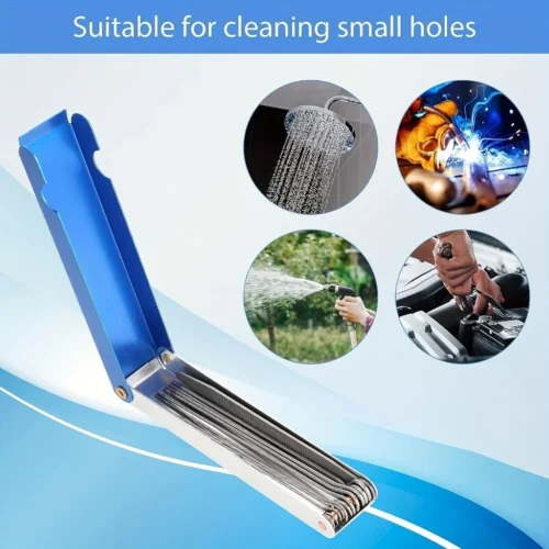 Carburetor Air Brush Cleaning Tool Set Carb Cleaner Kit Carbon Dirt Removal Brushes Needles Jets Cleaning Tool for Car Motorcycle Moped Scooter Engine Maintenance Ready Stock Malaysia