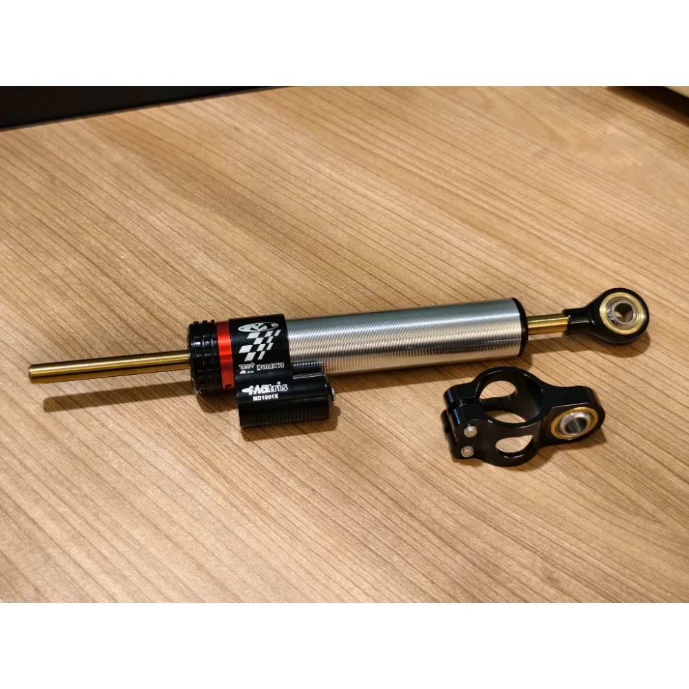 MATRIS Steering Damper Motorcycle Stabilizer Steering Shock Absorber Compatible Y15ZR Y16 LC135 RS150 RSX150 Adjustable Handlebar Damper High Performance Ready Stock Malaysia