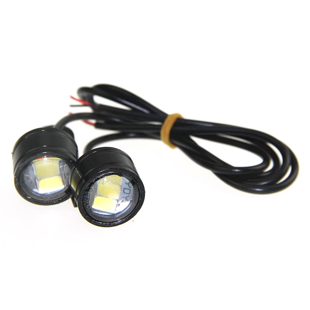 2PCS White LED Motorcycle Handlebar Spotlight Driving Fog Light Headlight Lamp Universal Motorcycle Auxiliary LED Driving Light Waterproof High Brightness Ready Stock Malaysia