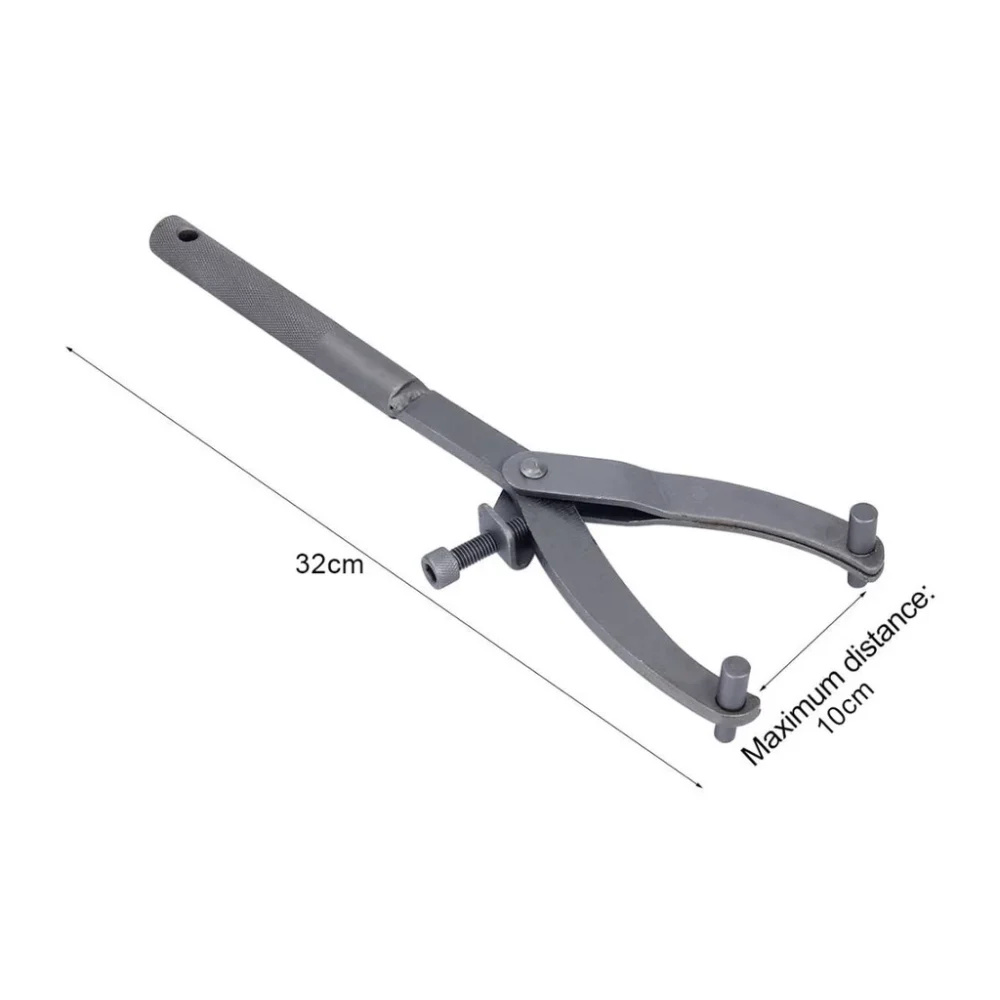 Universal Motorcycle Pulley Holder Spanner Heavy Duty Clutch Flywheel Sprocket Removal Tool Adjustable Repair Tool for Motorcycle Engine Maintenance Ready Stock Malaysia