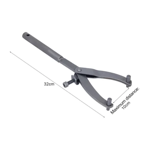 Universal Motorcycle Pulley Holder Spanner Heavy Duty Clutch Flywheel Sprocket Removal Tool Adjustable Repair Tool for Motorcycle Engine Maintenance Ready Stock Malaysia
