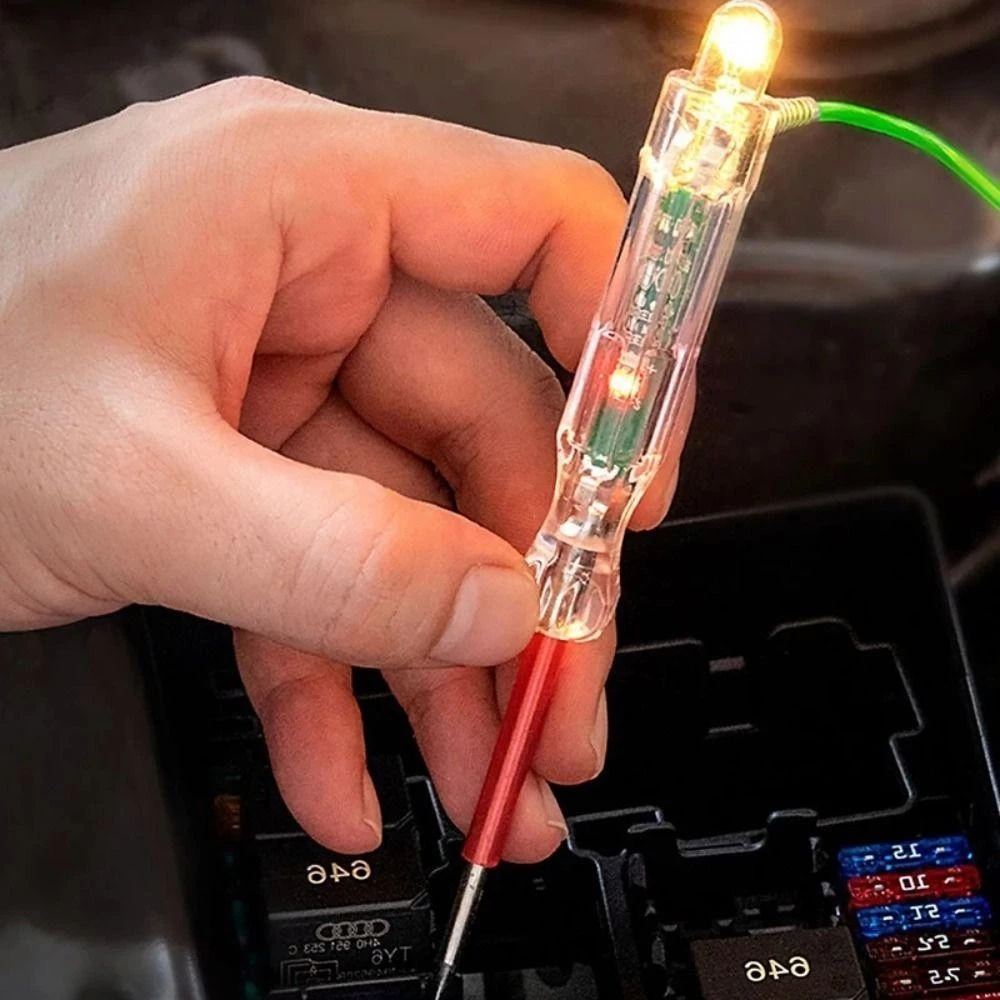 BOOMLIFE1232T Car Test Pen 6V 12V 24V Digital Display Automotive Circuit Tester Multi Function Electric Voltage Test Pen Car Diagnostic Tool Ready Stock Malaysia
