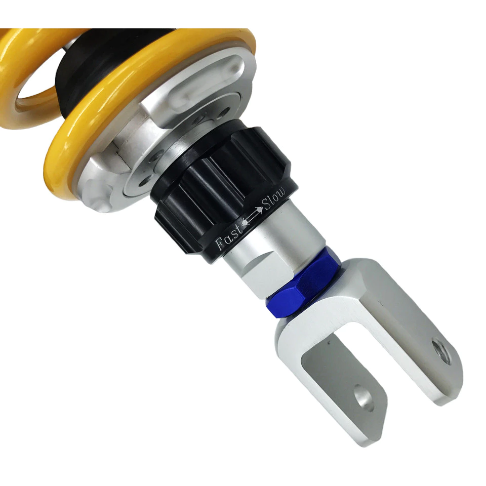 Universal Motorcycle Rear Shock Absorber Adjustable 320mm 340mm 360mm Heavy Duty Suspension Damping Rear Shock Absorber Upgrade Replacement Motorcycle Suspension System Ready Stock Malaysia