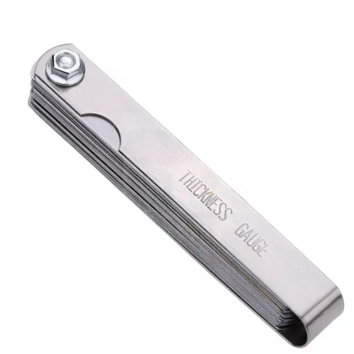 Metric Feeler Gauge 32 17 16 14 Blades L Shape Thickness Gauge Set Polished Steel Engine Valve Tappet Clearance Adjustment Tool Precision Measurement Tool Ready Stock Malaysia