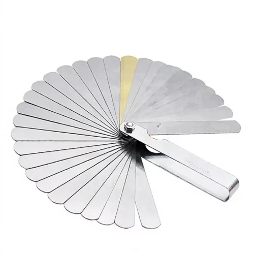 Metric Feeler Gauge 32 17 16 14 Blades L Shape Thickness Gauge Set Polished Steel Engine Valve Tappet Clearance Adjustment Tool Precision Measurement Tool Ready Stock Malaysia