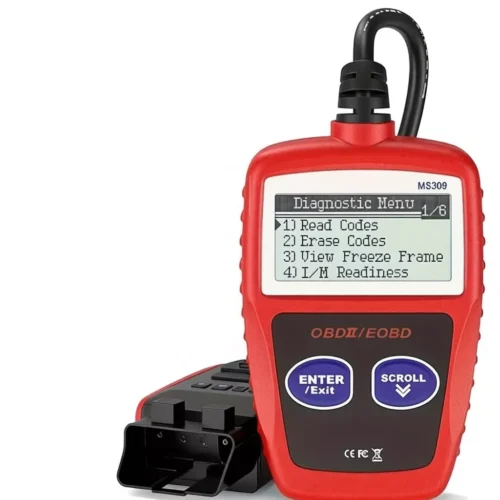 Car OBD2 Scanner MS309 Upgraded Version OBDII EOBD Diagnostic Tool Fault Code Reader Engine Check Scanner Auto Diagnostic Tool Universal Vehicle Code Reader Ready Stock Malaysia