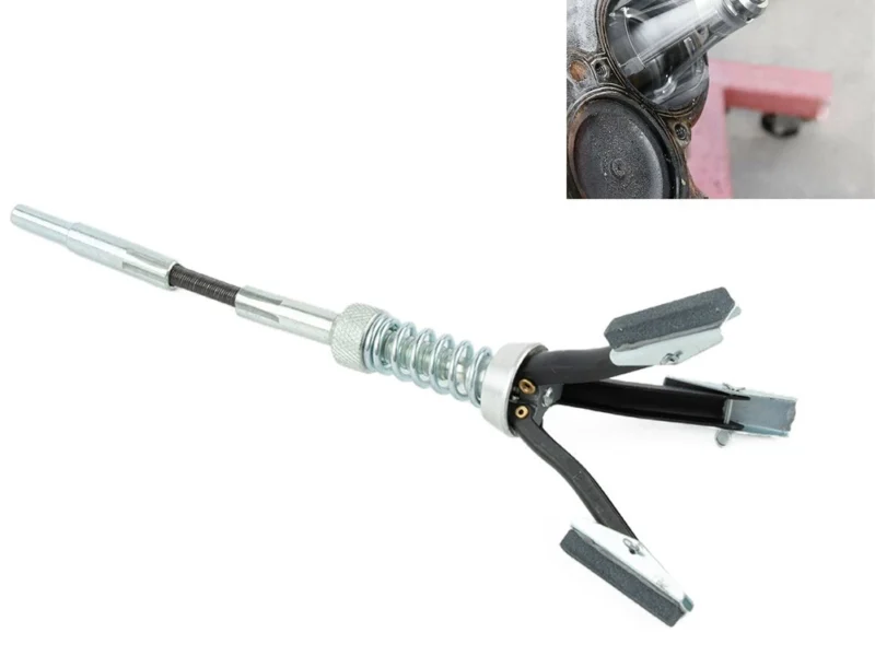 1-1/8 Inch Engine Cylinder Hone Tool 25-65mm Brake Cylinder Hone Shaft Bore Honing Tool 3 Stone Flex Hone Automotive Engine Repair Tool Heavy Duty Ready Stock Malaysia