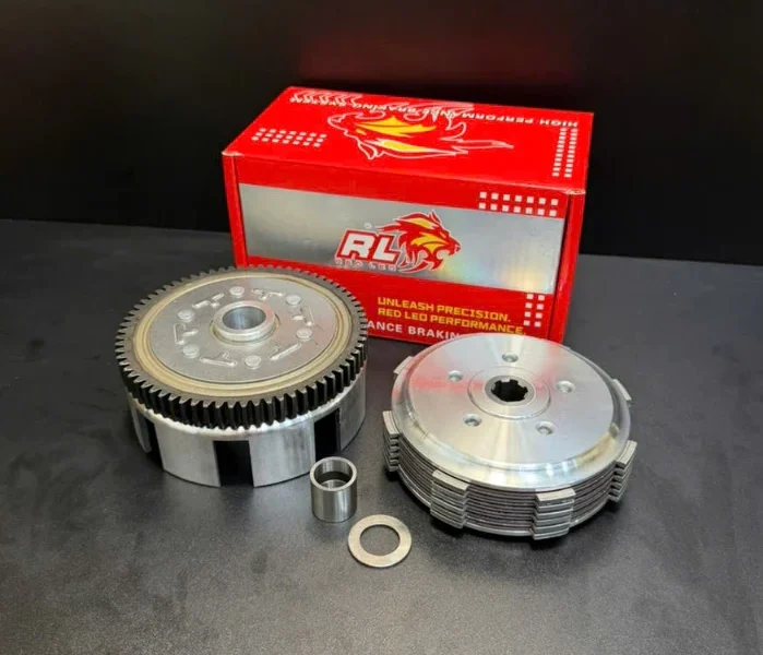 Genuine Redleo 6 Leaf Pot Set Motorcycle Clutch Plate Set Compatible Honda Wave Dream Cub High Quality Clutch Repair Spare Parts Ready Stock Malaysia