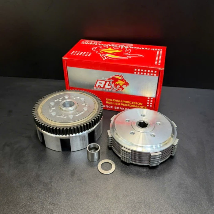 Genuine Redleo 6 Leaf Pot Set Motorcycle Clutch Plate Set Compatible Honda Wave Dream Cub High Quality Clutch Repair Spare Parts Ready Stock Malaysia